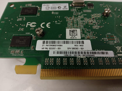 HP Nvidia GeForce G210 512MB DDR2 PCIe Video Graphics Card 586382-001 533207-001