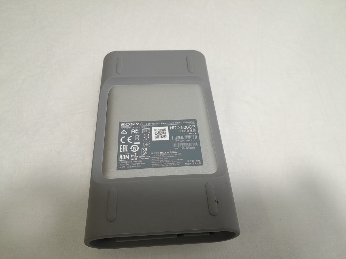 Sony PSZ-HA50 500GB External Rugged Portable HDD