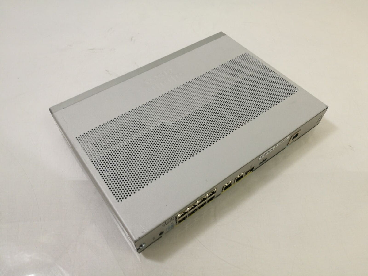 Cisco C1111-8P V01 ISR 1100 Series Cisco Systems Integrated Services Router No Power Supply