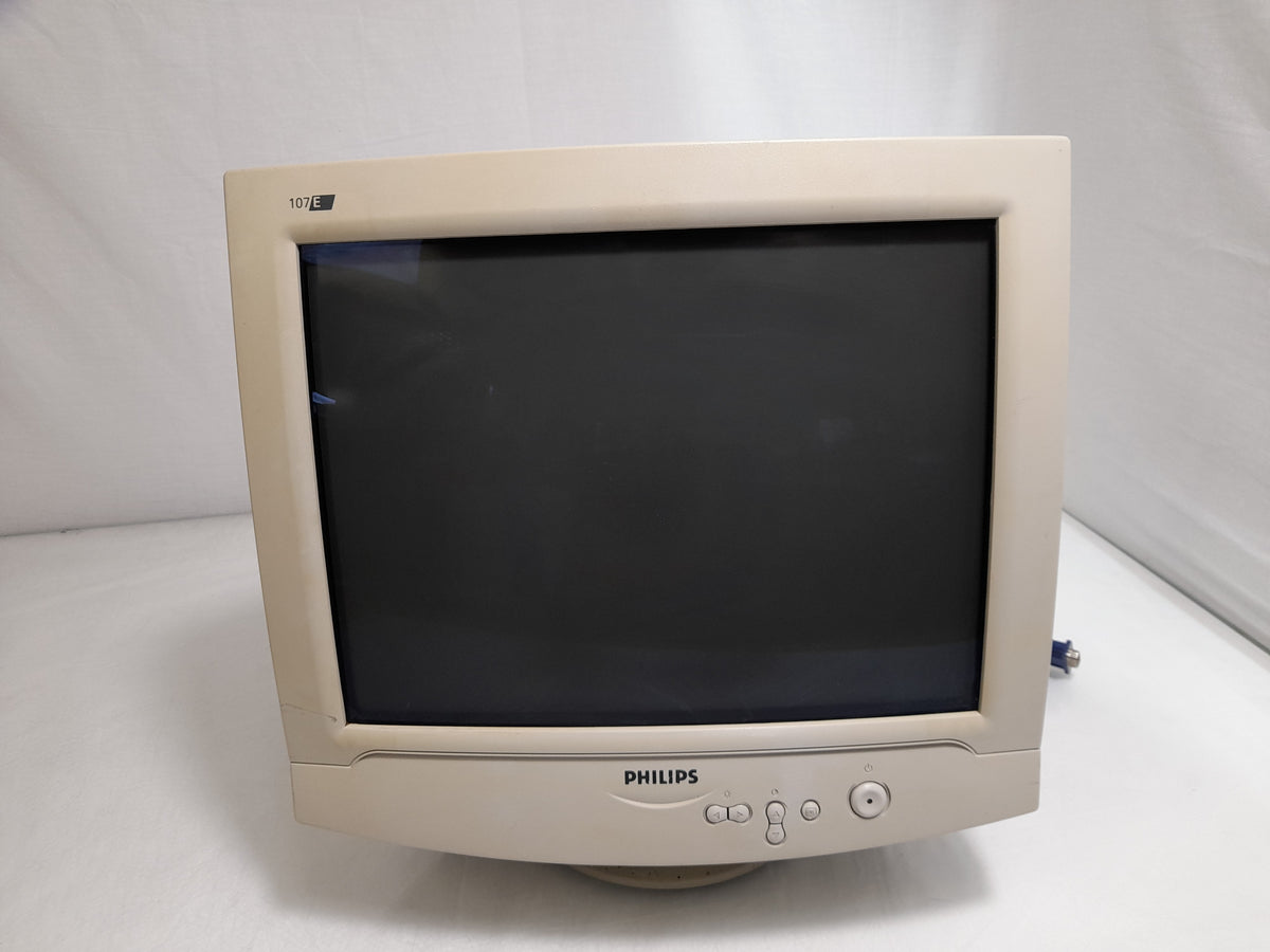 Philips 107E21 17" VGA 1280 x 1024CRT Monitor with Stand