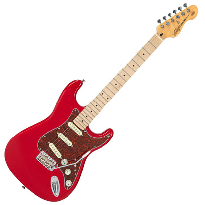 Vintage V60 VIP-V60MRD Maple Coaster Series Electric Guitar Pack ~ Gloss Red