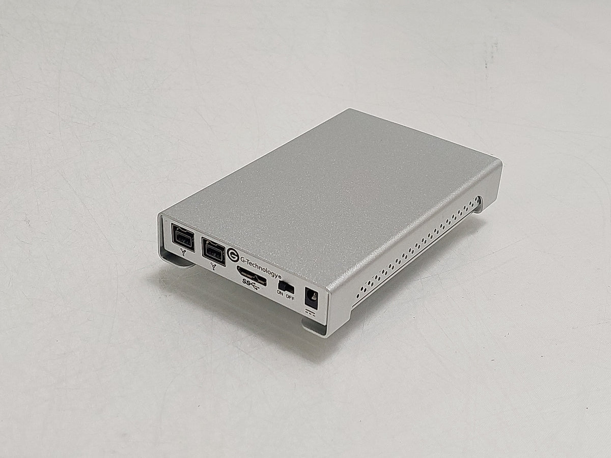 G-Technology G-DRIVE mini USB 3.0 1TB Silver External Hard Drive 0G02577